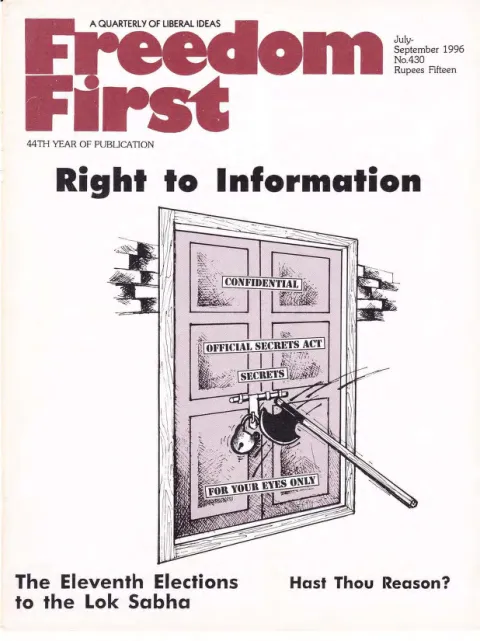 First page of Freedom First