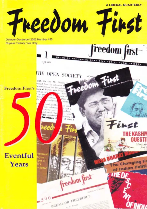 First page of Freedom First