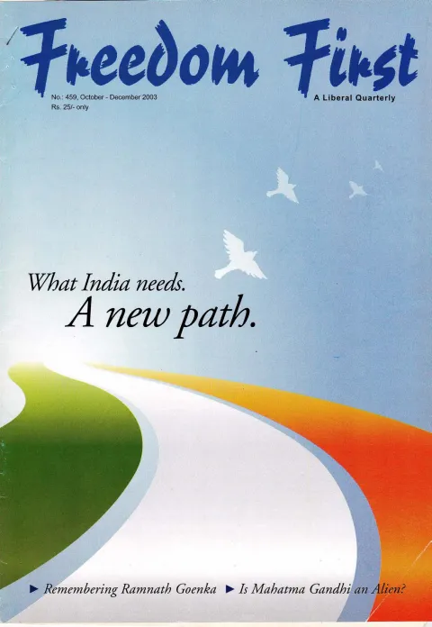 First page of Freedom First
