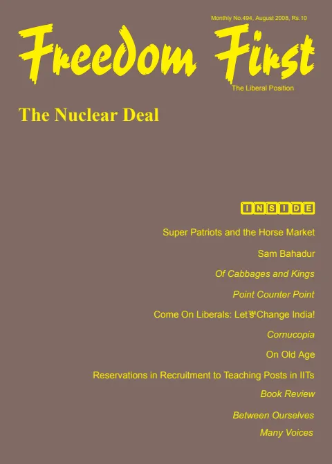 First page of Freedom First