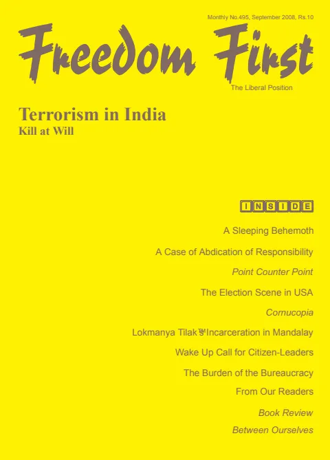 First page of Freedom First