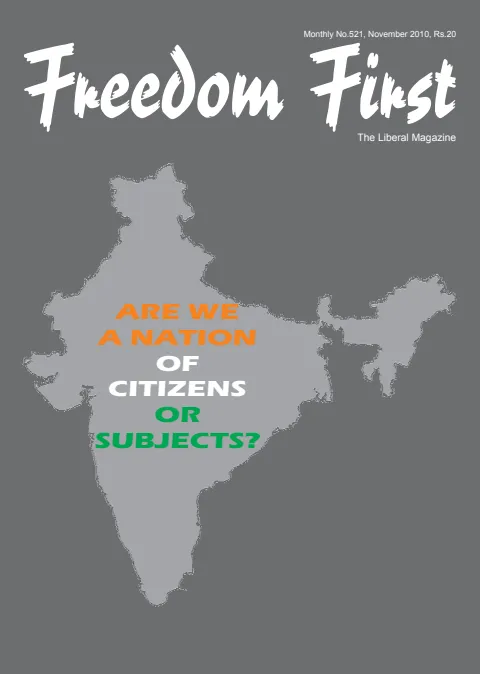 First page of Freedom First