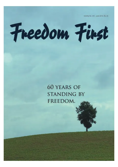 First page of Freedom First